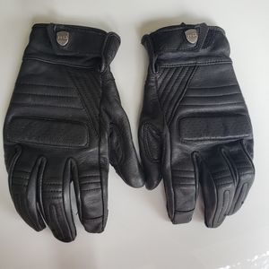Leather harley davidson gloves
